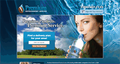 Desktop Screenshot of premiumrefreshment.com